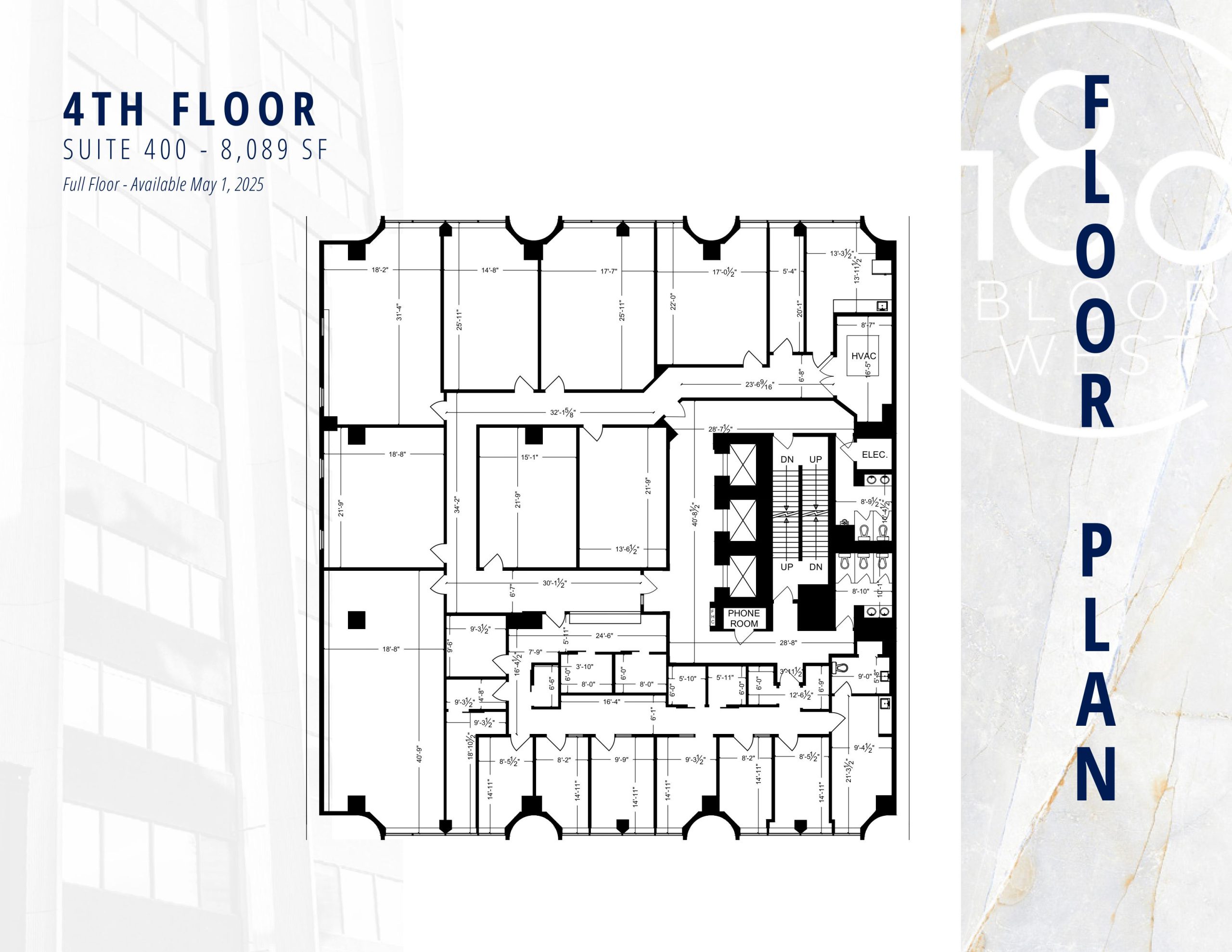 4th Floor, 8,089 Sq. Ft. Available May 1, 2025